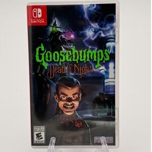 Goosebumps Dead of Night Nintendo Switch Physical Game Slappy the Dummy Horror